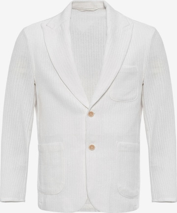 AntiochRegular Fit Sako - bijela boja: prednji dio