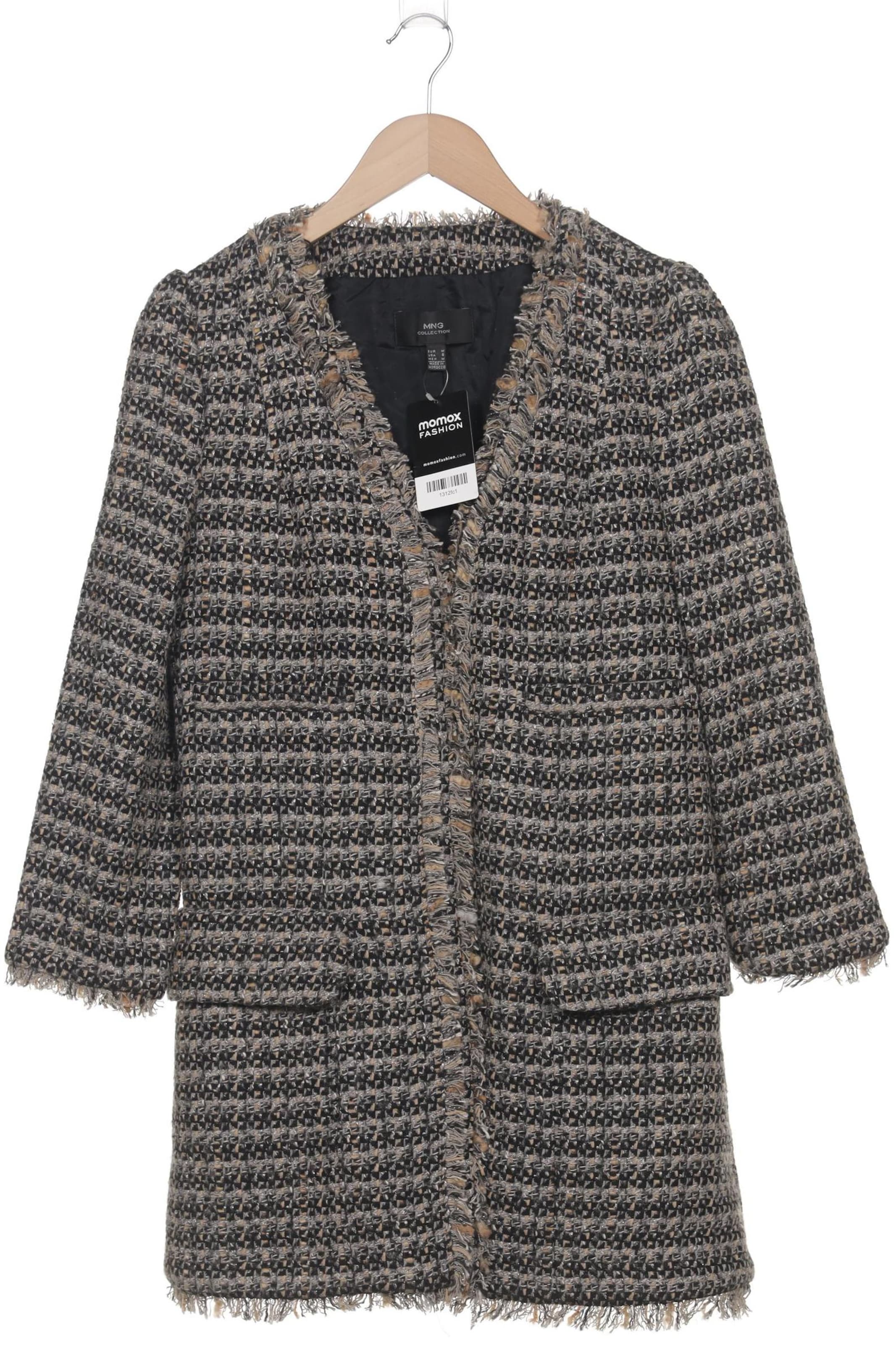 MANGO Mantel M in Grau: Vorderseite