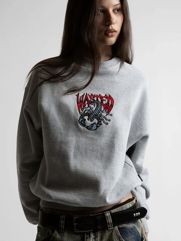 Wasted Paris - Sudadera 'Bane Crewneck' en gris