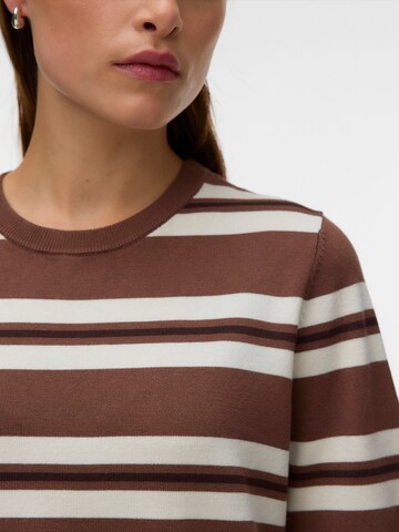 VERO MODA Pullover 'VMSILJE' in Braun