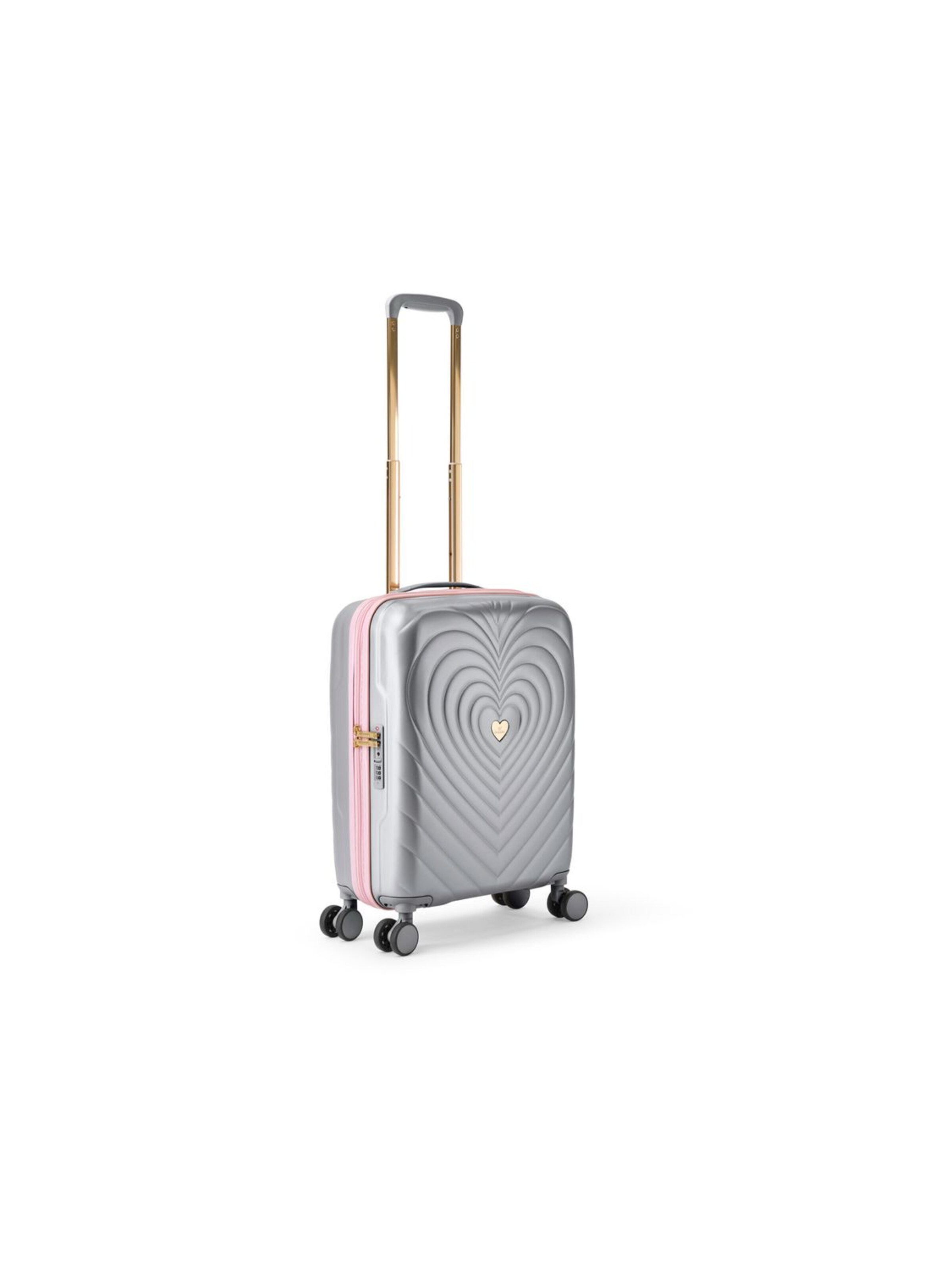 Braccialini Trolley 'Matelassé'‌‌‌‌ in Silber