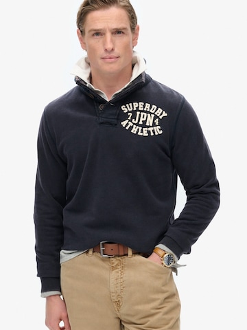 Superdry & Co Sweatshirt in Blau: Vorderseite