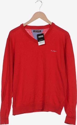 PIERRE CARDIN Sweater & Cardigan in XXXL in Red: front