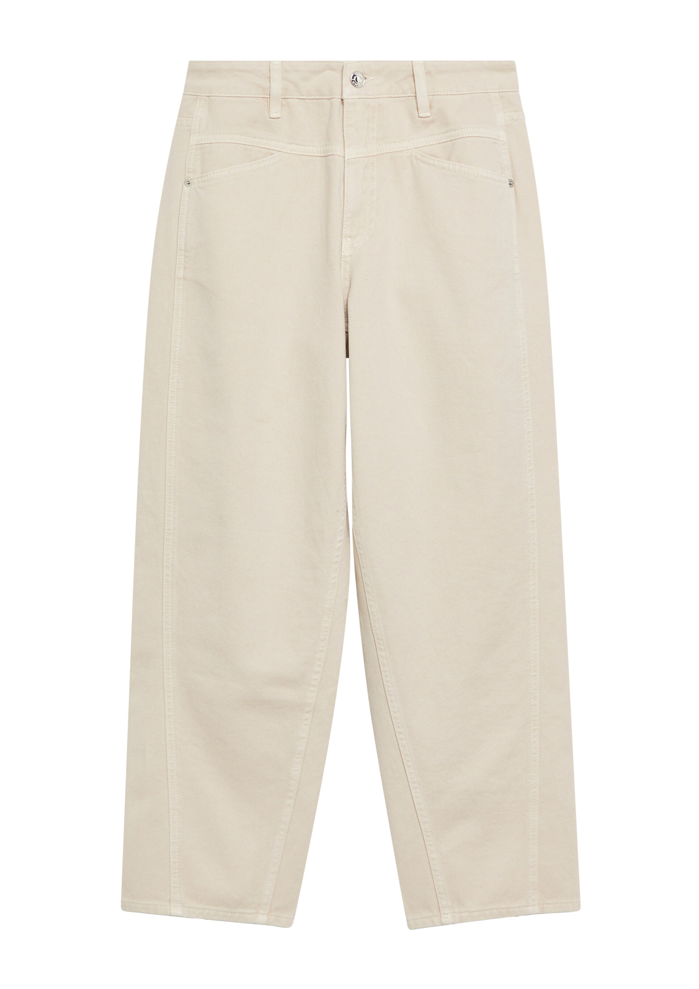 Loosefit Jean COMMA en beige : devant