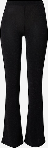 JDY Flared Pants in Black: front