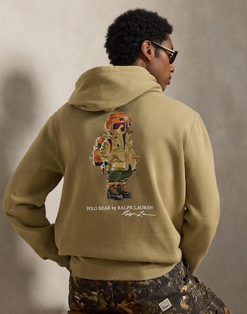 Polo Ralph Lauren - Sweatshirt 'SEASONAL FLEECE' em verde: frente