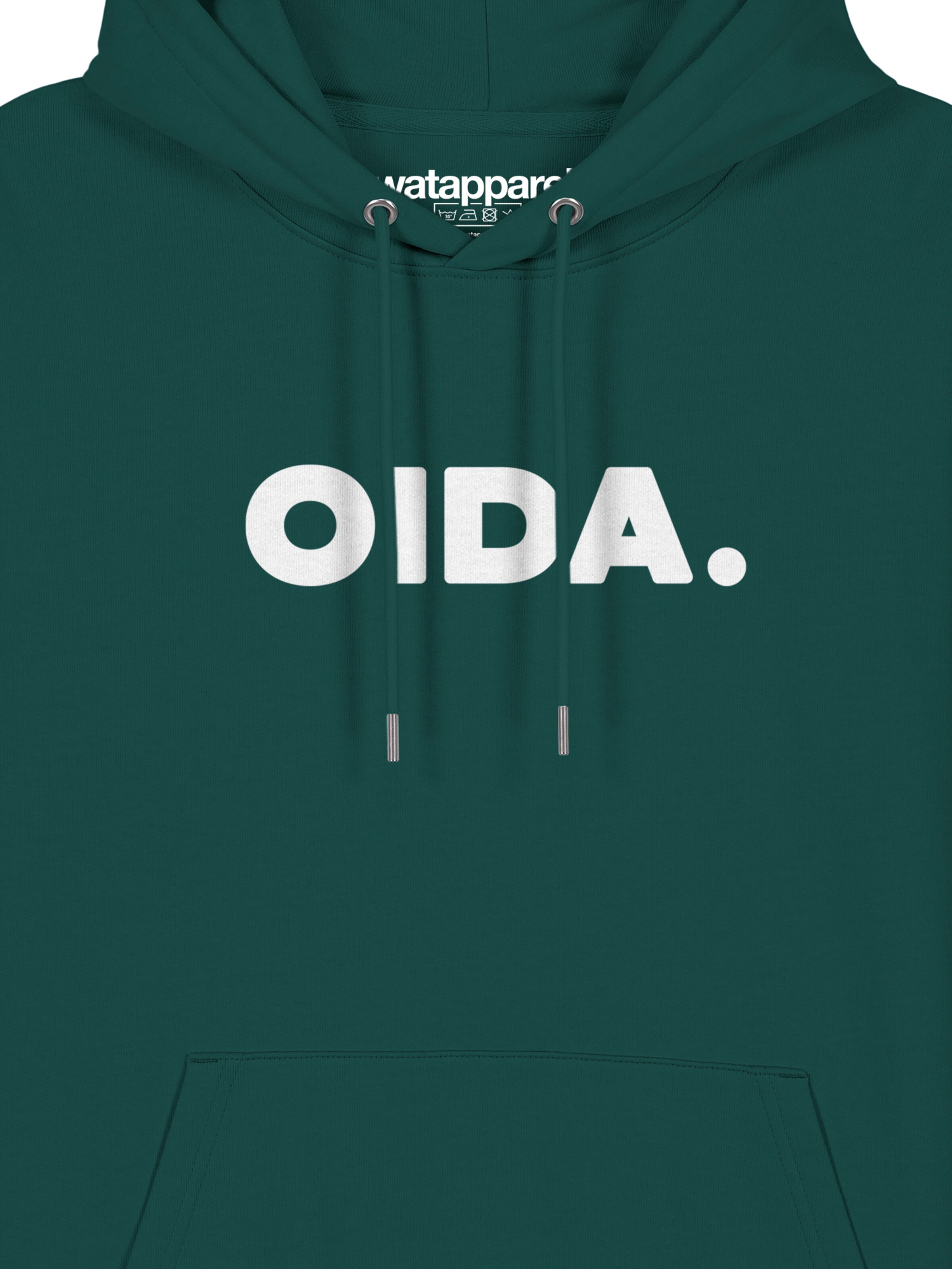 Watapparel Sweatshirt ' Oida ' in Grün