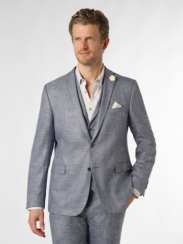 Finshley & Harding Regular fit Business-colbert ' Steven ' in Blauw: voorkant