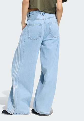 ADIDAS ORIGINALS Wide leg Jeans 'Adibreak' in Blauw