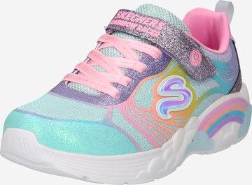 Sneaker 'Rainbow Racer Nova Blitz' di SKECHERS in verde: frontale