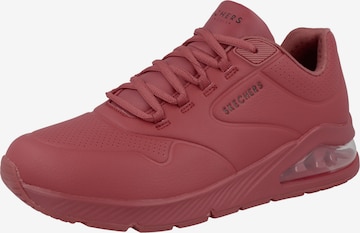 Baskets basses 'Uno 2' SKECHERS en rouge : devant