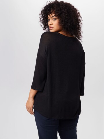 Tricou 'BRIANNA' de la Vero Moda Curve pe negru