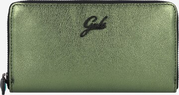 Gabs Wallet in Green: front