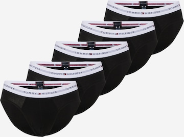 Slip de la TOMMY HILFIGER pe negru: față