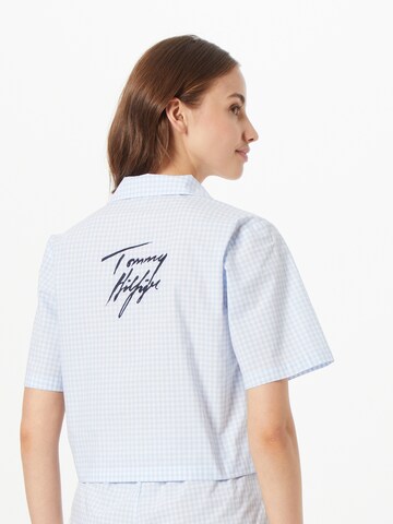 Bluză de noapte de la Tommy Hilfiger Underwear pe albastru