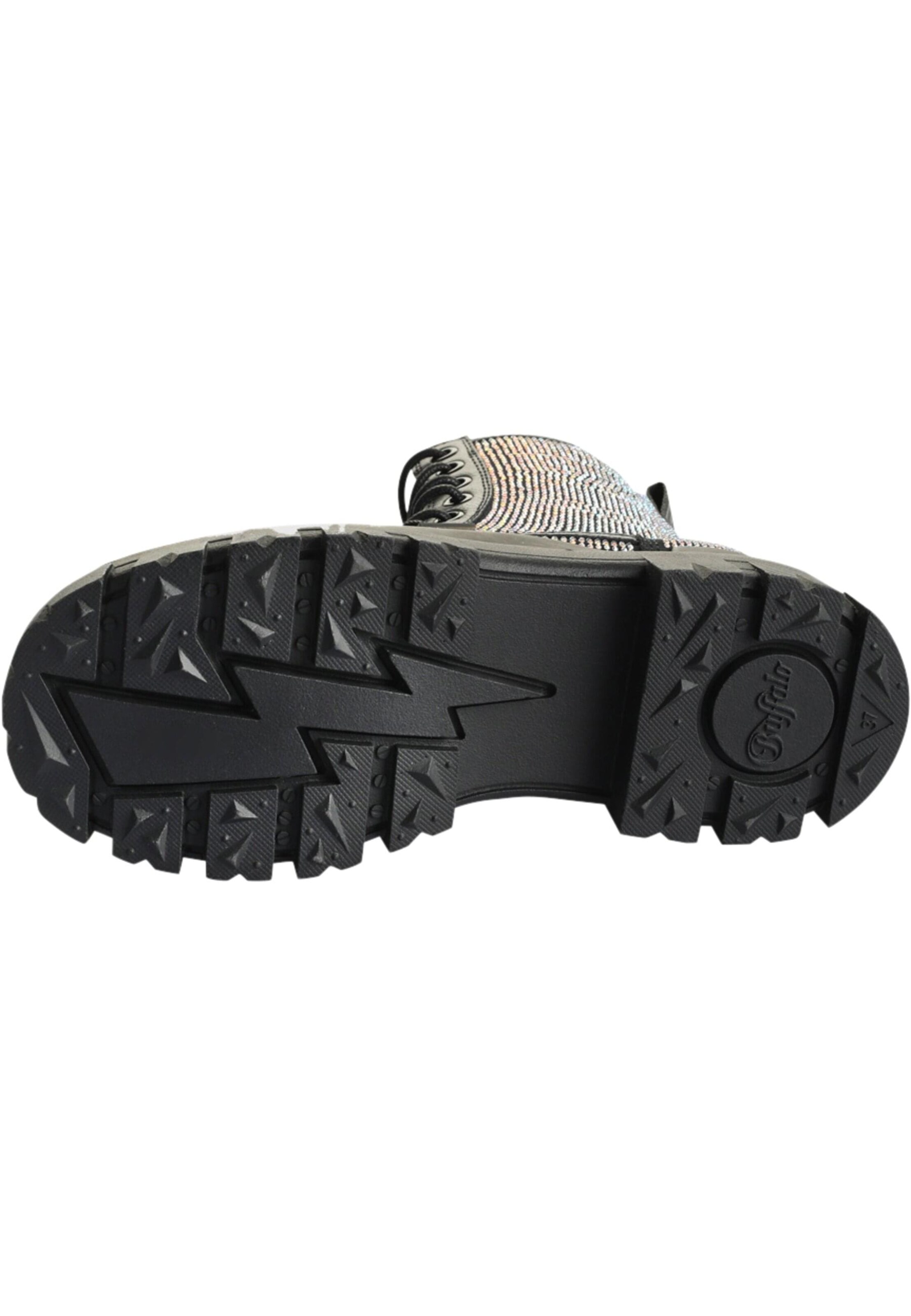 BUFFALO Paeltega poolsaabas 'Aspha', värv must