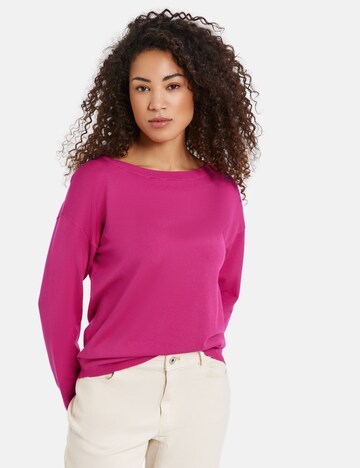 TAIFUN Sweater 'Basic' in Pink: front