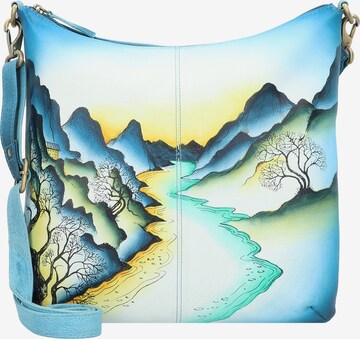 Borsa a tracolla 'Art+Craft' di Greenland Nature in colori misti: frontale