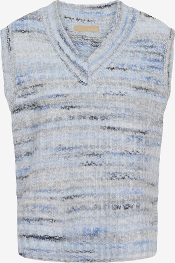 CULTURE Sweater 'CUBilo' in L in Blue / Pastel blue / Light grey / Black, Item view