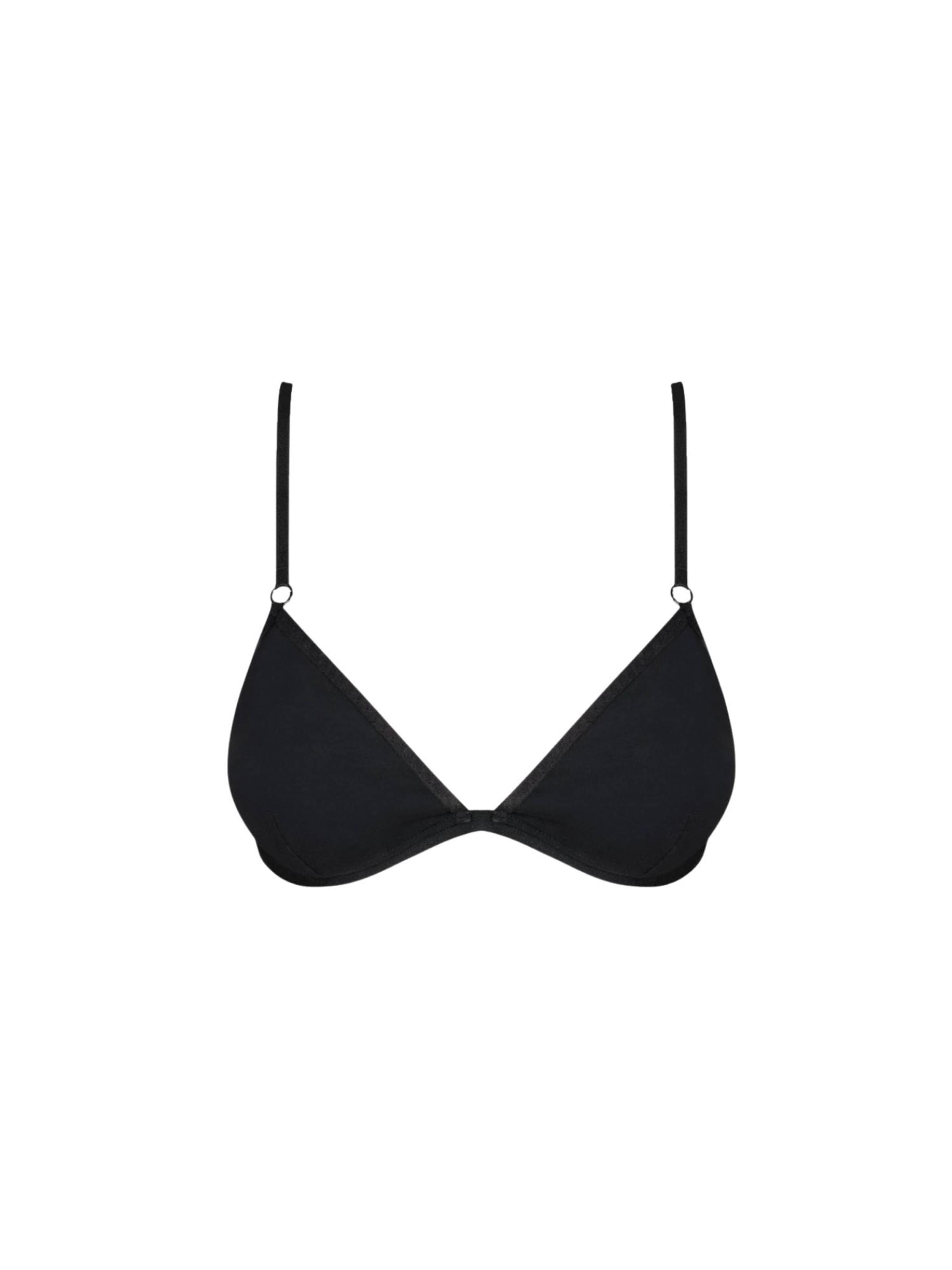 PROMEES Bra 'elissa' in Black: front