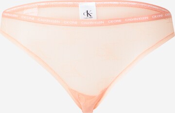 Calvin Klein Underwear - Braga en naranja: frente