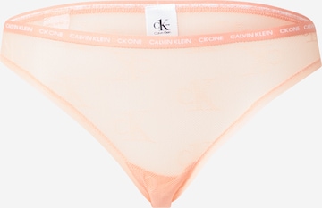 Calvin Klein Underwear Kalhotky – oranžová: přední strana