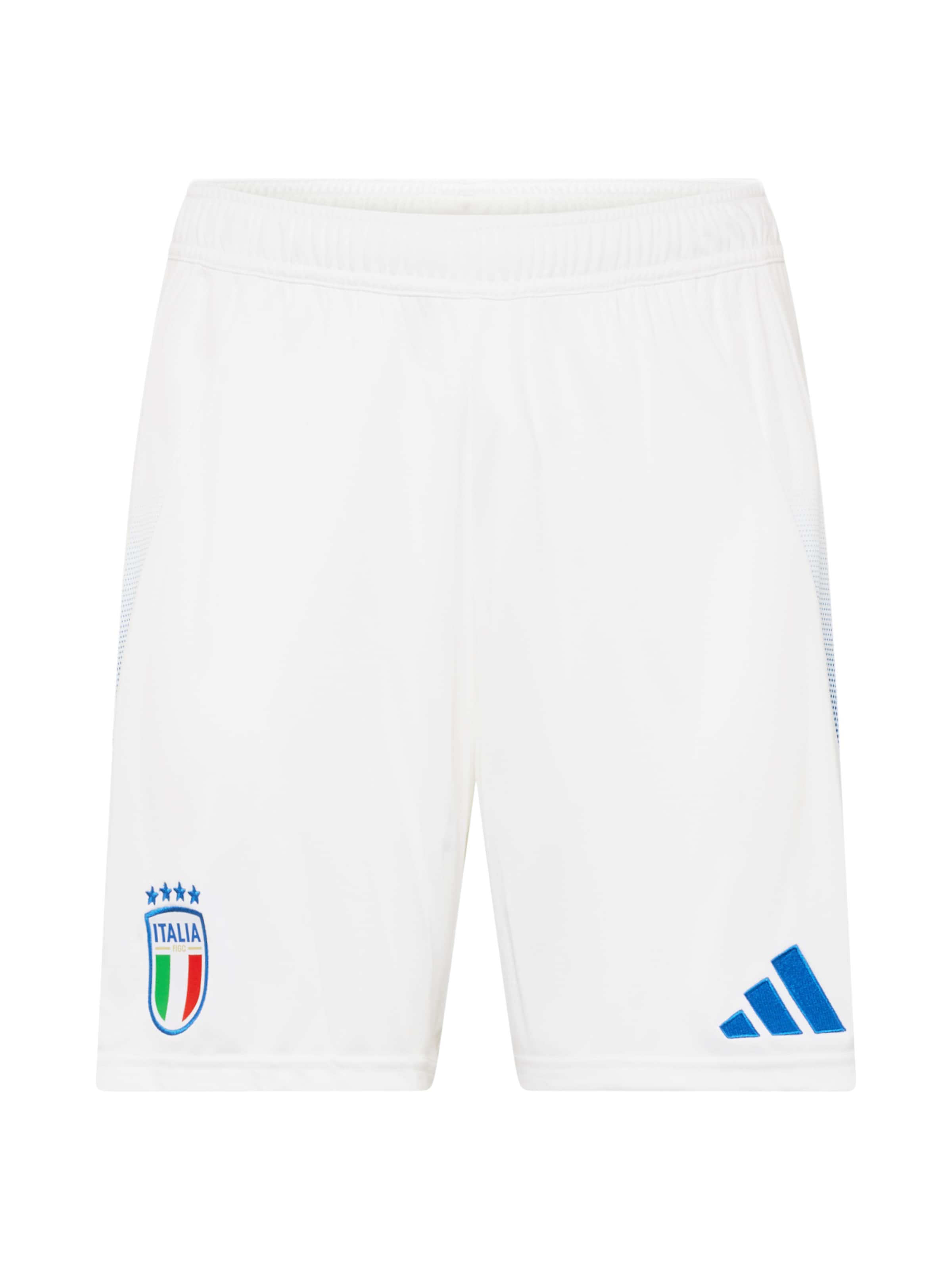 ADIDAS PERFORMANCE Regular Sportbroek 'Italy 24' in Wit: voorkant
