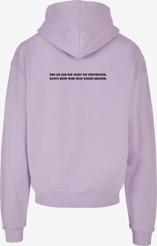 Merchcode Sweatshirt 'Stabil' in Purple