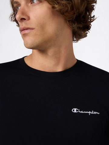 Maglietta di Champion Authentic Athletic Apparel in nero