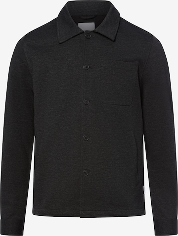 Chemise Lindbergh en noir : devant
