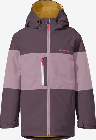 VAUDE Outdoor jacket in Purple: front
