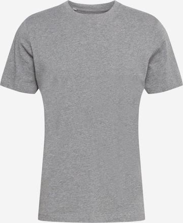 T-Shirt 'Norman' SELECTED HOMME en gris : devant