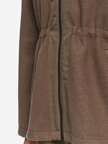 AIGLE Fleecejakke i brun: forside
