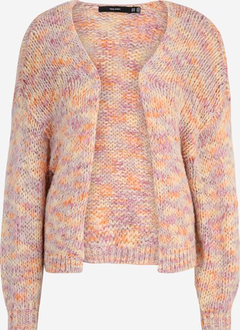 Vero Moda Petite Cardigan 'RASPBERRY' i blandingsfarvet: forside