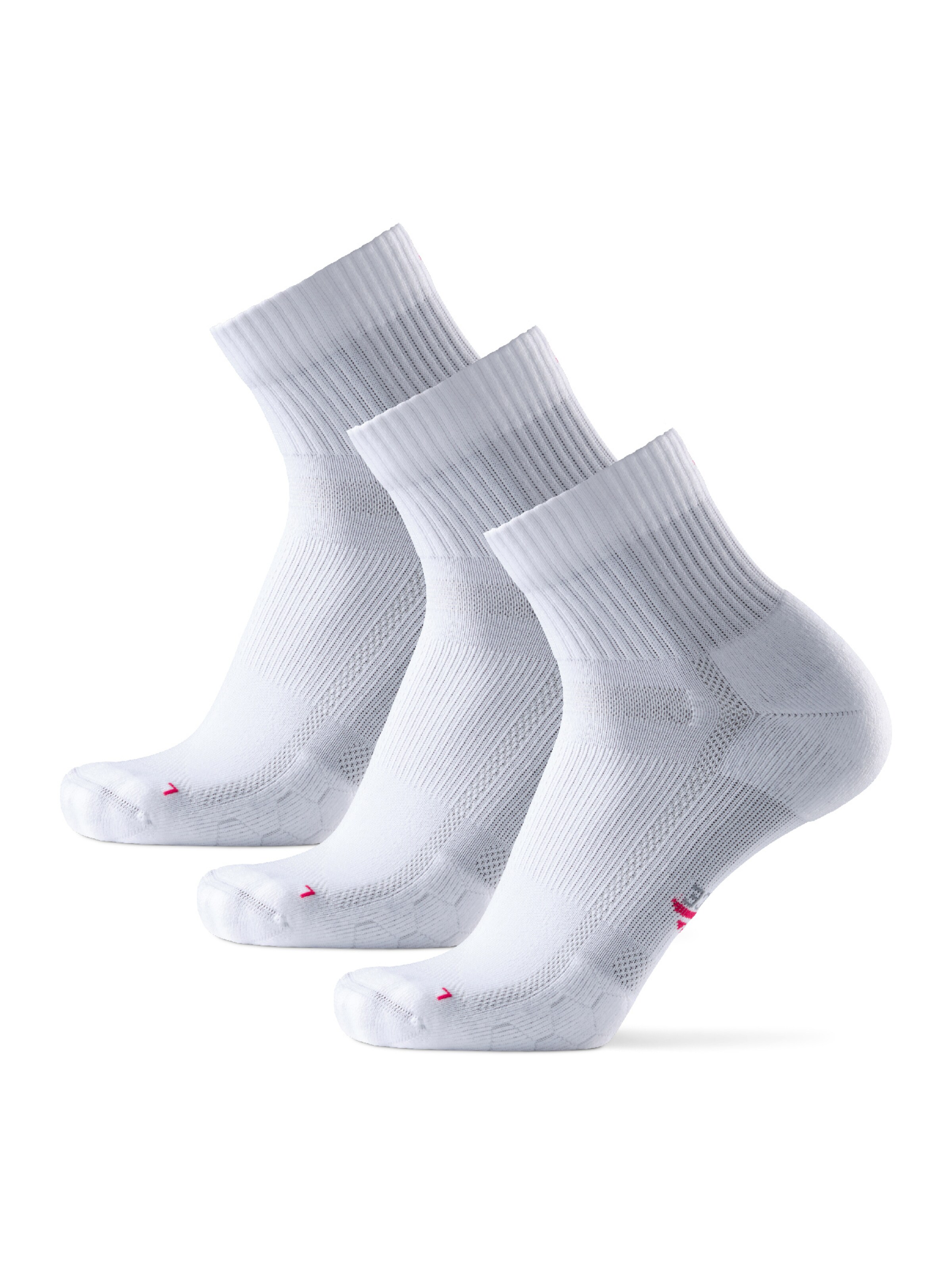 Chaussettes de sport 'Long Distance' DANISH ENDURANCE en blanc