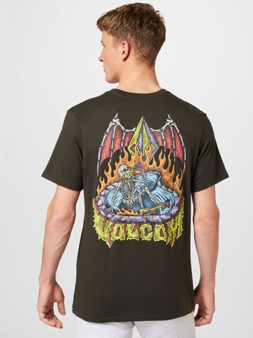 Volcom Tričko 'HESSIAN' – černá