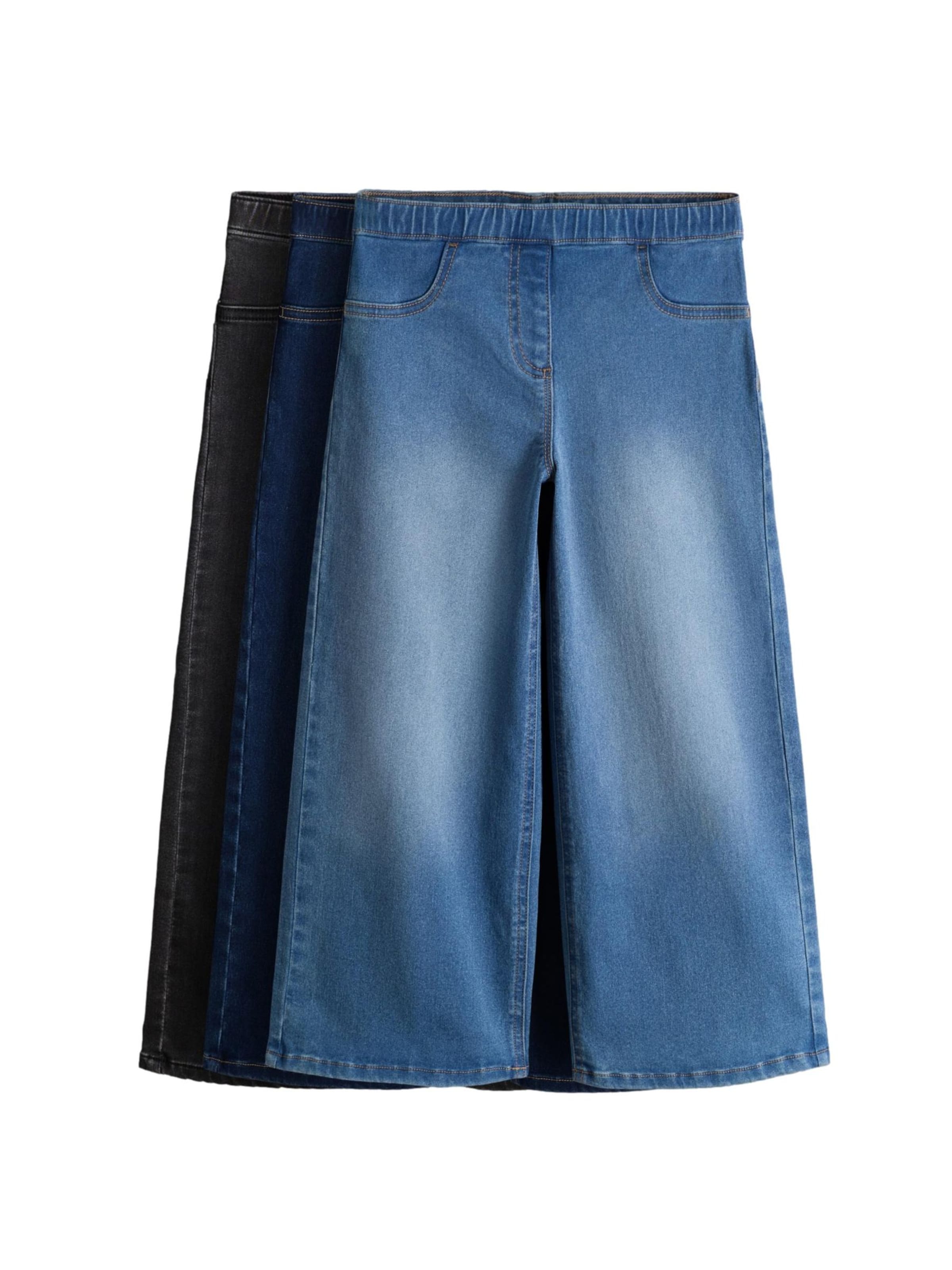 The Set Jean en 98 en bleu foncé / noir, Vue avec produit