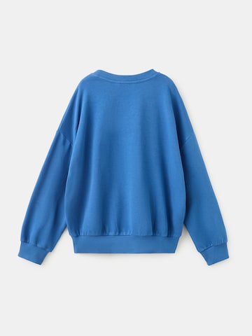 MANGO KIDSSweater majica 'BFF' - plava boja