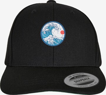 F4NT4STIC Cap 'Kanagawa' in Black: front