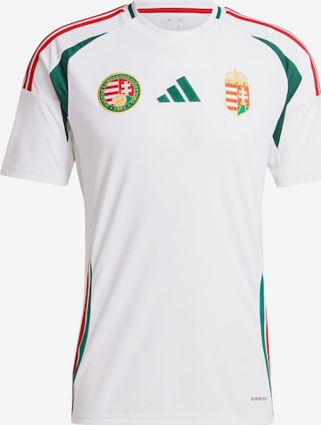 ADIDAS PERFORMANCE Tricot 'Hungary 24 Away' in Wit: voorkant