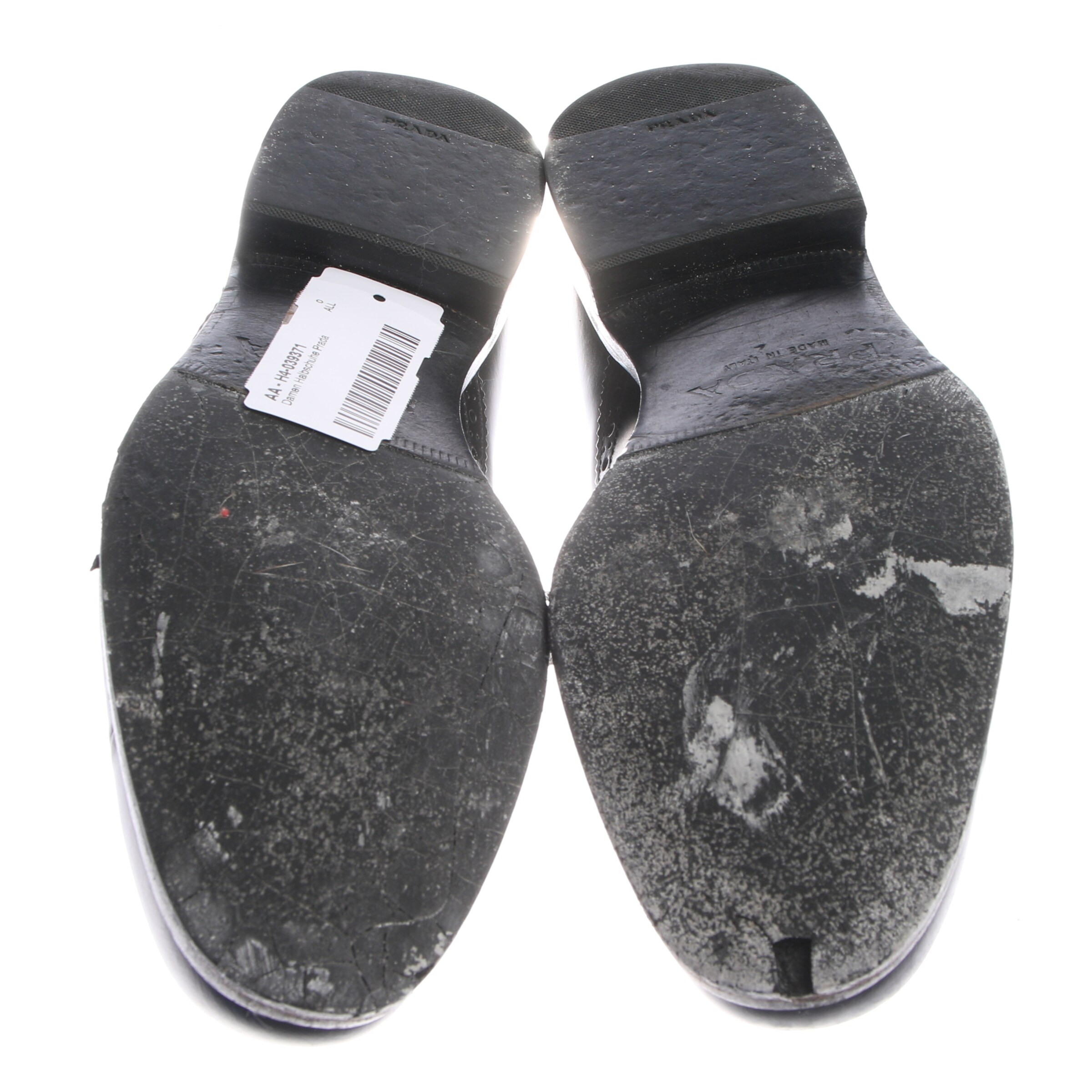 PRADA Flats & Loafers in 38 in Black