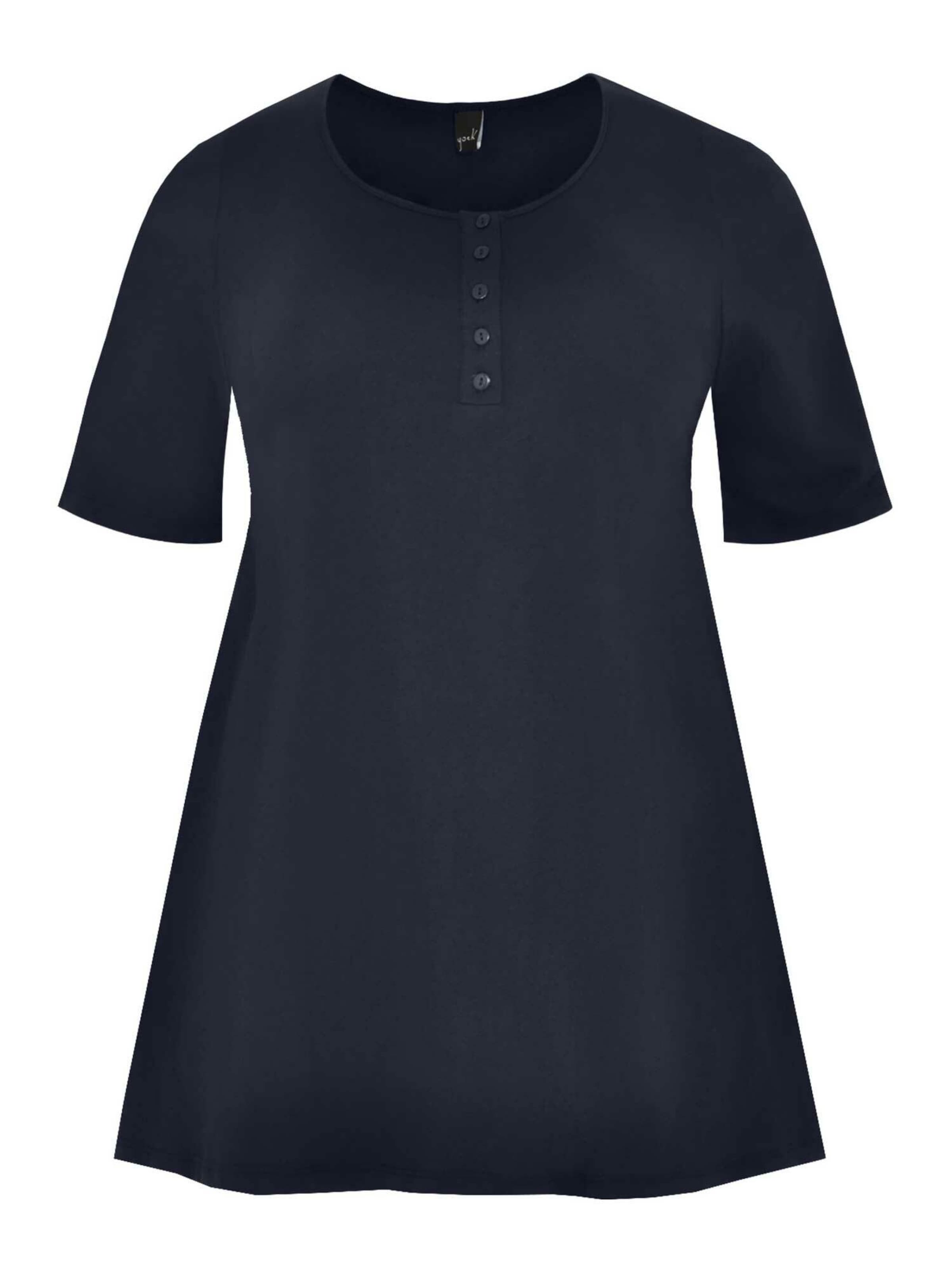 YOEK Tunic in Blue: front