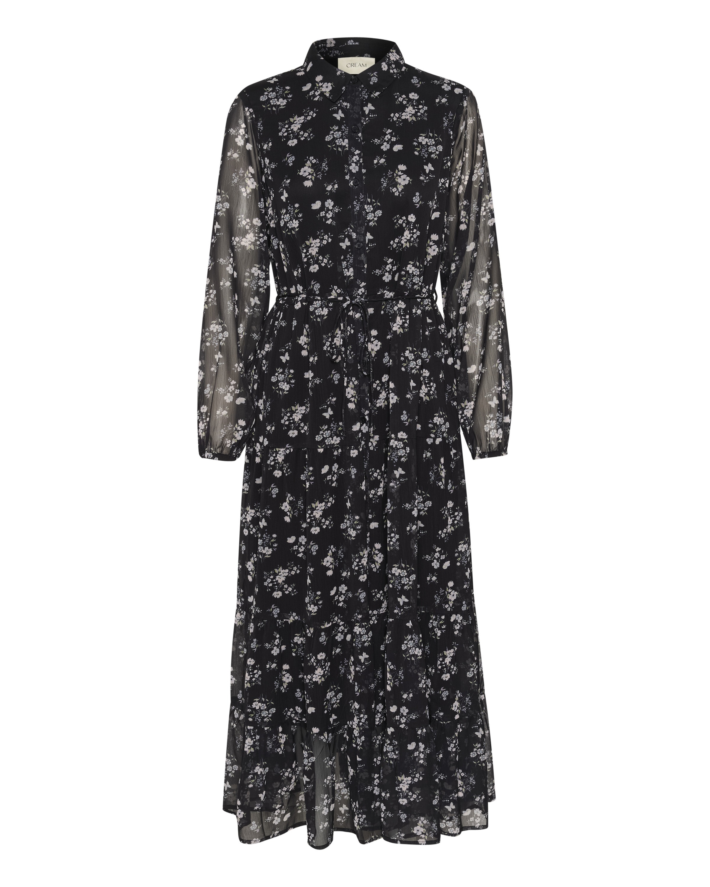 Cream Kleid 'Yuna' in Schwarz: Vorderseite