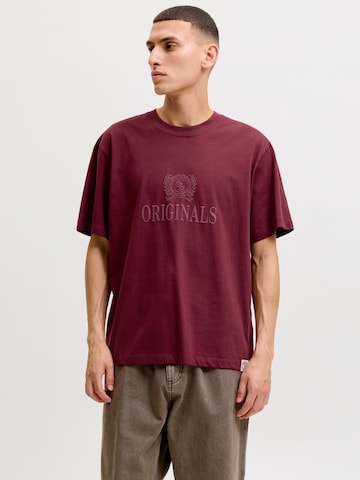 JACK & JONES Shirt 'JORFREDERIKSBERG' in Purple: front
