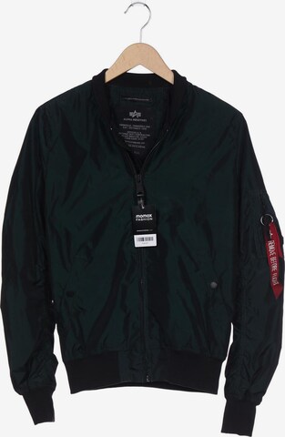 ALPHA INDUSTRIES Jacke S in Grün: predná strana