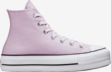 CONVERSE Korkeavartiset tennarit 'Chuck Taylor All Star' värissä lila