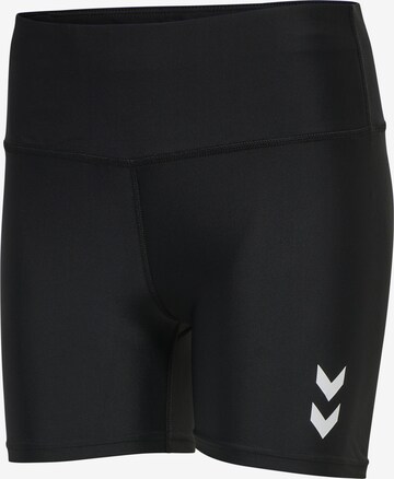 HummelSlimfit Sportske hlače 'Tola' - crna boja