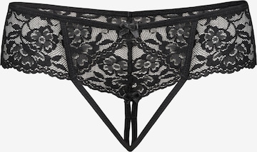 TEYLITanga gaćice 'Devvi' - crna boja: prednji dio