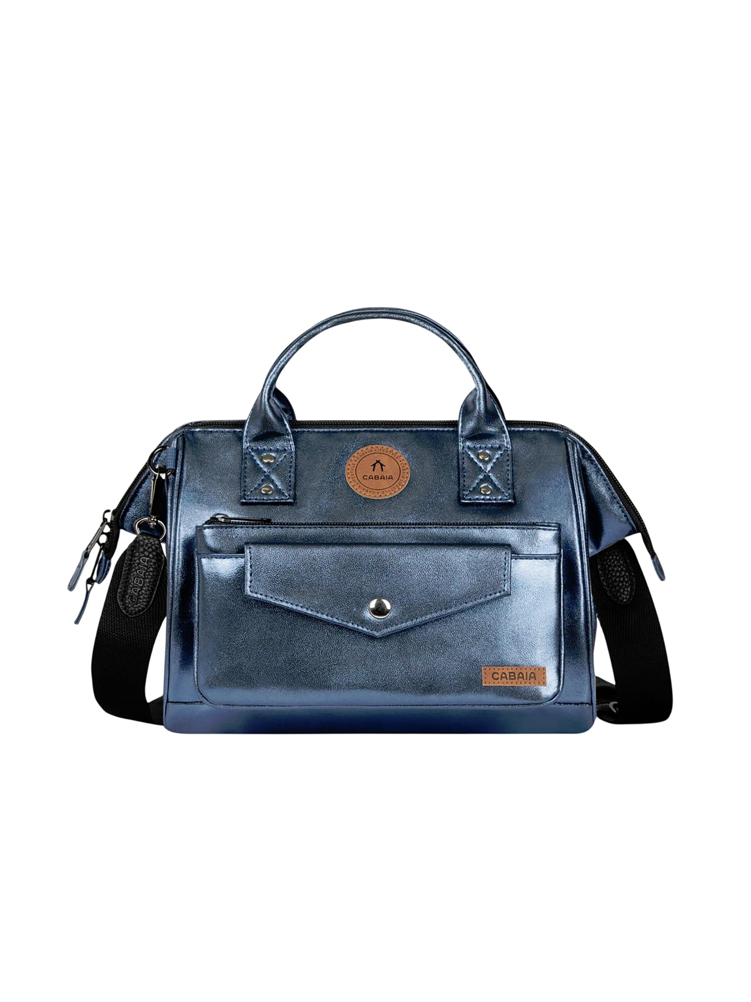 Cabaia Crossbody Bag 'Medium Larissa' in Blue: front