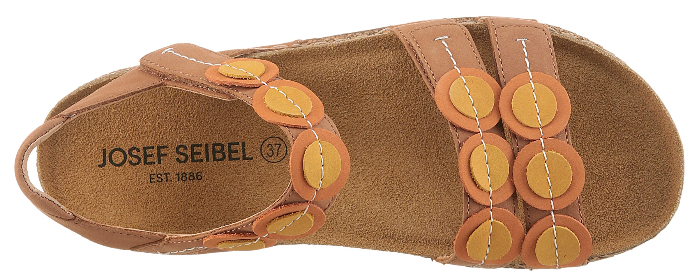 JOSEF SEIBEL Strap sandal in Brown